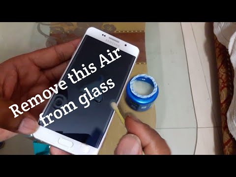 tempered glass remove halo effect